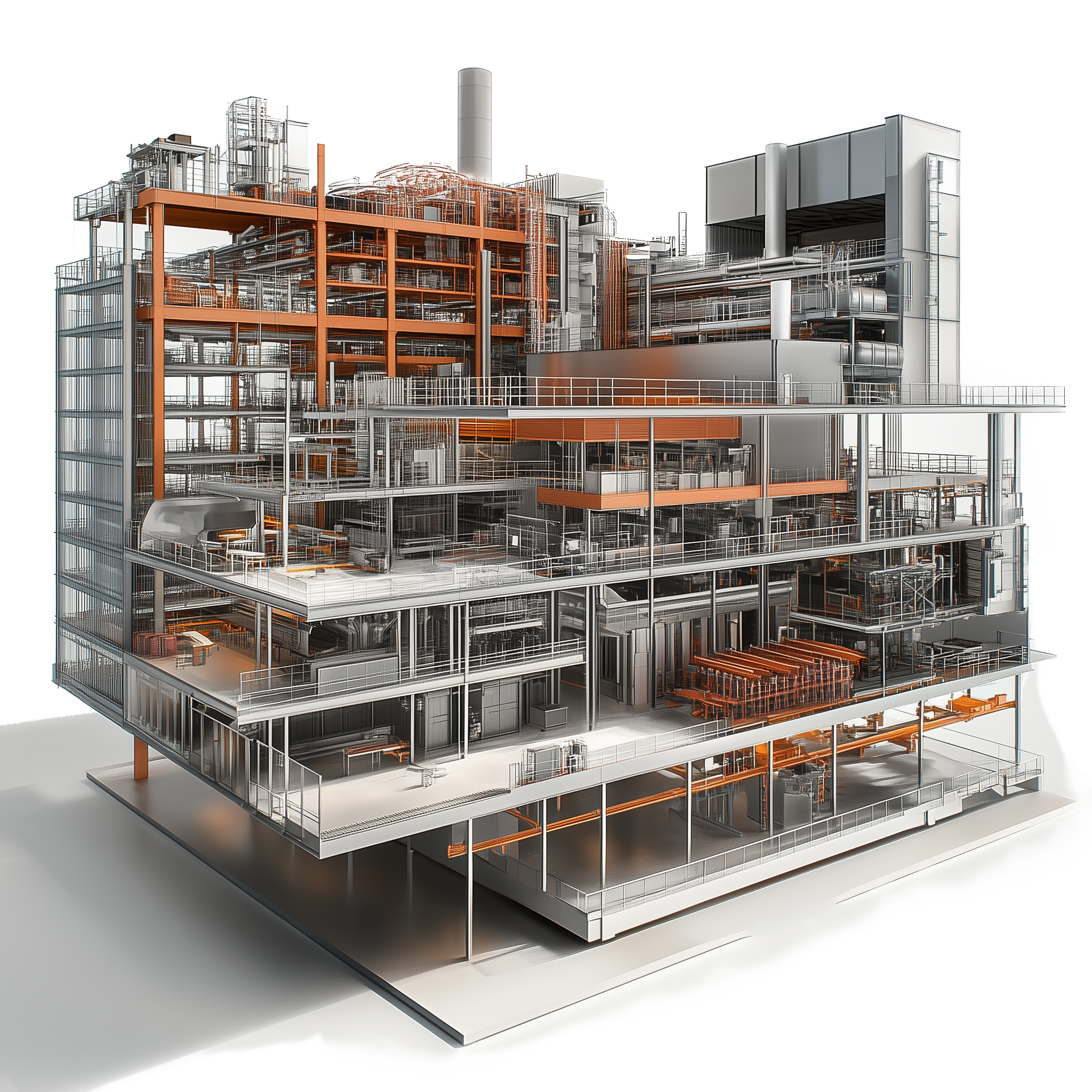 interstellar blob A 3D BIM model of an industrial factory prese 8dda11a7 80be 451c b563 837fef4b27d6 2